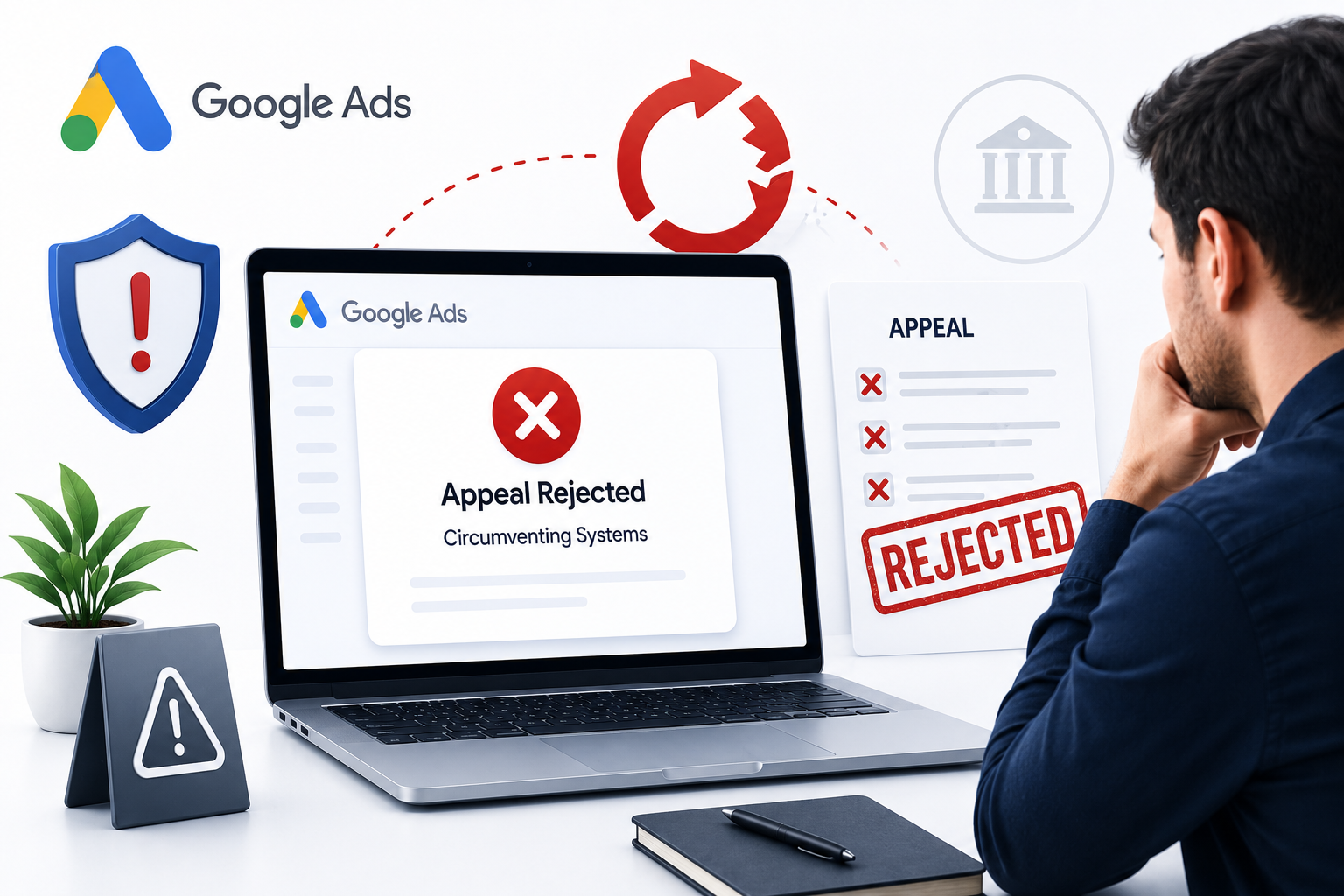 Google Ads Circumventing Systems Appeal